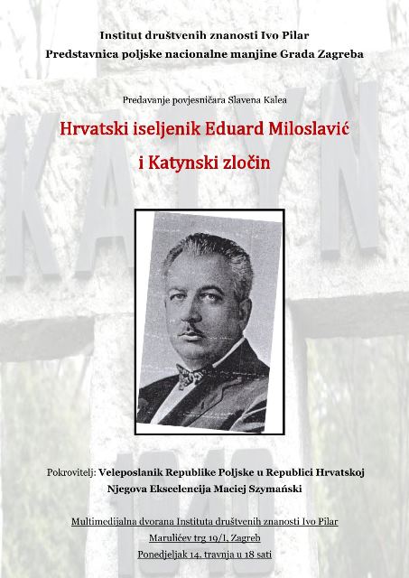 Plakat Miloslavic-Katyn