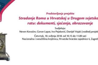 KLIOFEST 2018.: Predstavljanje projekta “Stradanje Roma u Hrvatskoj u Drugom svjetskom ratu”