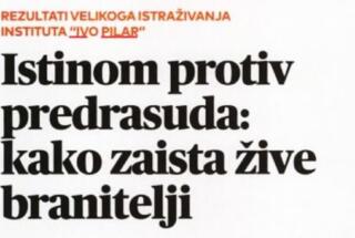 Rezultati velikog istraživanja Instituta Ivo Pilar: Kako zaista žive branitelji
