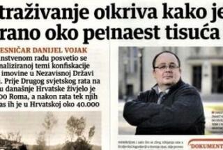 Dr. sc. Danijel Vojak: “Moje istraživanje otkriva kako je u NDH likvidirano oko petnaest tisuća Roma”, 26. 3. 2019.