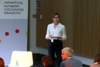 Dr. sc. Caroline Hornstein Tomić na NECE konferenciji “Confronting inequalities! The role of Citizenship Education”; Glasgow, 24.-27. 10. 2019.