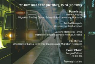 Online panel diskusija Immigration into Eastern Europe: new challenges, 27. 7. 2020.