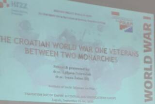 Dr. sc. Ljiljana Dobrovšak i dr. sc. Ivana Žebec Šilj na konferenciji ”Transitions out of Empire…”