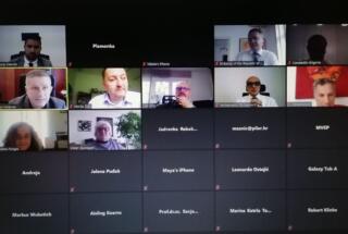 Online predavanje veleposlanika Države Izrael NJ. E. Ilana Mora, 5. 11. 2020.