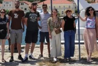 Mirela Crljen na evaluacijskom partnerskom sastanaku projekta Under the Loupe: Rural Youth Work!, 12.-14. 7. 2021.