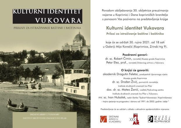 Predstavljanje knjige Kulturni identitet Vukovara u Koprivnici, 30. 9. 2021.