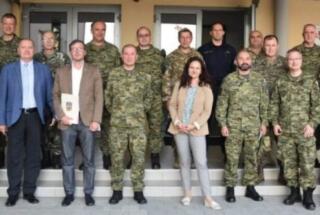 Znanstvenici Instituta Pilar na okruglom stolu polaznika Ratne škole Hrvatskog vojnog učilišta, 5. 10. 2021.