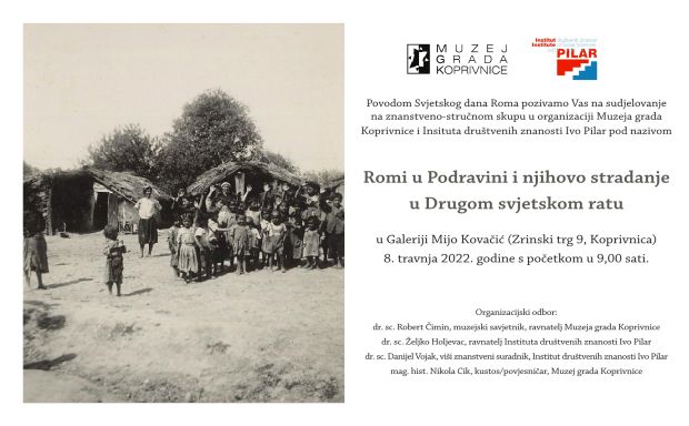 Skup: Romi u Podravini i njihovo stradanje u Drugom svjetskom ratu; Koprivnica, 8. 4. 2022.