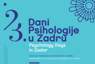23. Dani psihologije u Zadru: Predstavljen projekt STRESS LOAD, 26.-28. 5. 2022.