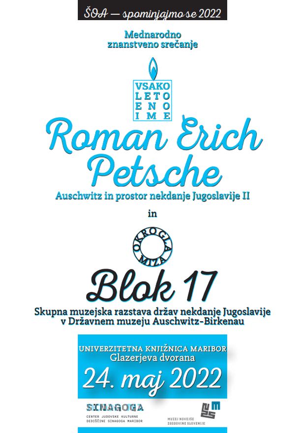 Dr. sc. Danijel Vojak na skupu Vsako leto eno ime: Roman Erich Petsche Auschwitz in prostor nekdanje Jugoslavije II, 24. 5. 2022.