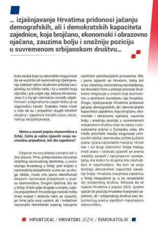 Dr. sc. Dražen Živić: Hrvatska mora biti, snažnije nego dosad, jamac o(p)stanku Hrvata u Srbiji