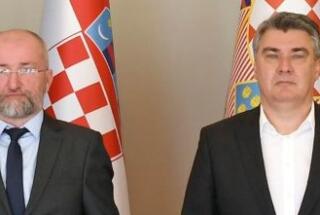 Dr. sc. Marko Marinić kod predsjednika Republike Hrvatske Zorana Milanovića, 20. 9. 2022.