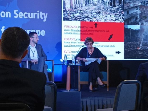 Dr. sc. Sandra Cvikić na međunarodnoj konferenciji Conference on Security Challenges for Europe; Zagreb, 16.-17. 11. 2022.