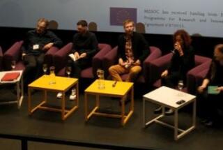 Dr. sc. Inga Tomić-Koludrović i mr. sc. Mirko Petrić na konferenciji Obzor 2020 projekta MESOC; Rijeka, 30. 11. 2022.