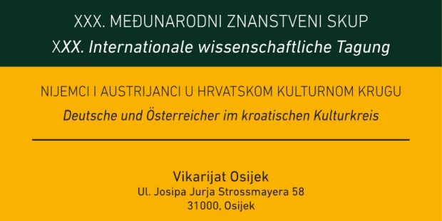 Dr. sc. Ljiljana Dobrovšak na 30. Međunarodnom znanstvenom skupu „Nijemci i Austrijanci u hrvatskom kulturnom krugu“; Osijek, 11-13. 11. 2022.