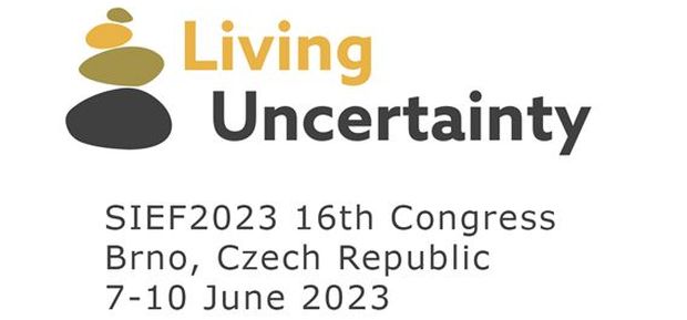 Dr. sc. Lynette Šikić-Mićanović i Paula Greiner na konferenciji SIEF 2023 “Living Uncertainty”; Brno, 7.-10. 6. 2023.