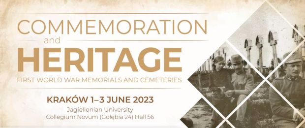 Dr. sc. Ljiljana Dobrovšak i dr. sc. Danilo Šarenac na konferenciji „Commemoration and Heritage First World War Memorials and Cemeteries“; Kraków, 1.-3. 6. 2023.