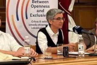 Dr. sc. Jadranka Rebeka Anić na Mediteranskim teološkim susretima u Lovranu, 16.-22. 7. 2023.