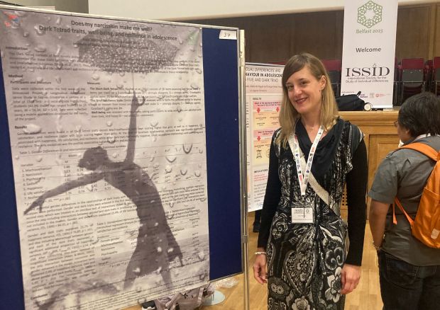 Dr. sc. Anja Wertag na 40th Biennial Conference of the International Society for the Study of Individual Differences (ISSID 2023); Belfast, 17.-21. 7. 2023.