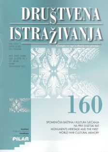 Objavljen 160. broj časopisa DRUŠTVENA ISTRAŽIVANJA