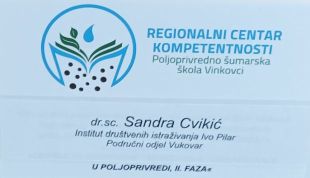 Dr. sc. Sandra Cvikić o razvoju i unaprjeđenju strukovnog obrazovanja u Vukovarsko-srijemskoj županiji, 22. 9. 2023.