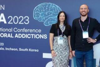 Dr. sc. Renata Glavak Tkalić, dr. sc. Anja Wertag i Josip Razum na 8th International Conference on Behavioral Addictions u Južnoj Koreji, 23.-25. 8. 2023.