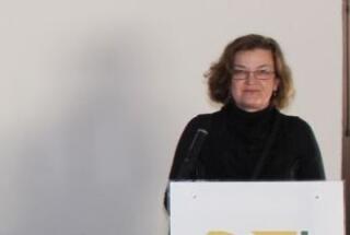 Dr. sc. Vijoleta Herman Kaurić na znanstvenom skupu Isti rod različite sudbine – ženske autobiografije i biografije; Slavonski Brod, 1. 12. 2023.