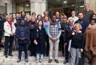 Dr. sc. Renata Franc i dr. sc. Marina Maglić na početnom sastanku konzorcija projekta CONCILIARE; Rim, 18.-20. 3. 2024.