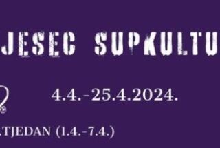 Znanstvenici Instituta Pilar na „Mjesecu supkulture“; Zagreb, 4.-25. 4. 2024.