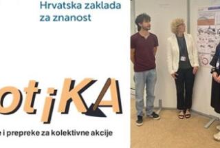 Projekt MotiKA – Motivacije i prepreke za kolektivne akcije predstavljen na Danima psihologije u Zadru, 23.-25. 5. 2024.