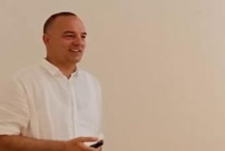 Dr. sc. Marko Mustapić na znanstvenoj radionici Islands of Memory; Stari Grad (Hvar), 8.-10. 6. 2024.