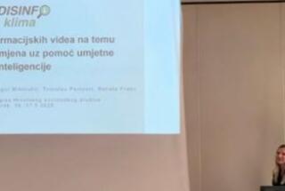 Članovi tima DISINFO klima na X. Nacionalnom kongresu Hrvatskoga sociološkog društva; Zagreb, 16.-17. 5. 2025.