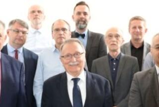 Ravnatelj dr. sc. Željko Holjevac na znanstvenom skupu o hrvatskome povijesnom grbu u HAZU, 5. 6. 2025.