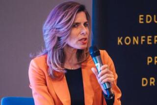 Dr. sc. Caroline Hornstein Tomić na konferenciji 27 STARS: Od migracije do integracije; Zagreb, 9. 5. 2025.