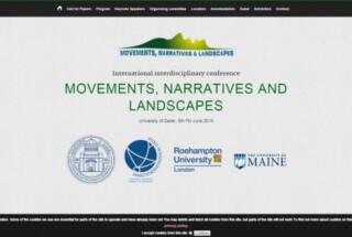 Konferencija: MOVEMENTS, NARRATIVES AND LANDSCAPES, 5.-7. 6. 2015.