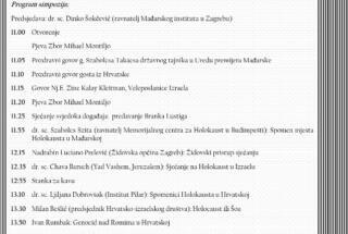 Dr. sc. Ljiljana Dobrovšak: SPOMENICI HOLOKAUSTA U HRVATSKOJ