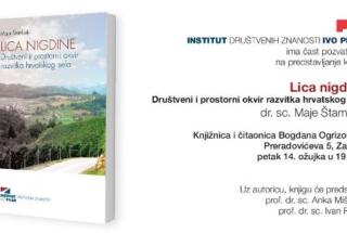 Predstavljanje knjige prof. dr. sc. Maje Štambuk LICA NIGDINE, 14. 3. 2014.