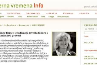 Saša Poljanec Borić: Otuđivanje javnih dobara i tranzicija nisu isti procesi