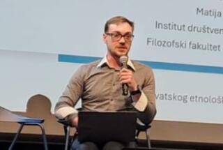 Matija Krizmanić na Godišnjem skupu Hrvatskog etnološkog društva u Zadru, 21.–23. 5. 2025.