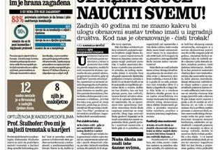 Dr. sc. Josip Burušić: NAŠA ŠKOLA IMA KRIVI CILJ…