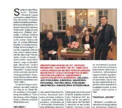 Predstavljen Prinos Jakete Palmotića Dionorića hrvatskoj književnoj baštini