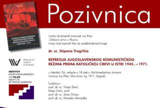 Predstavljanje knjige o represiji prema Katoličkoj crkvi u Istri 1945.-1971.