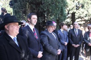 Dr. sc. Vinicije B. Lupis na otvaranju Spomenika žrtvama holokausta