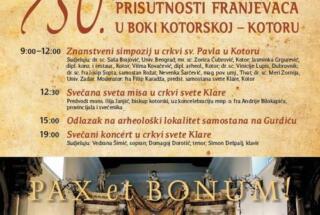 Predavanje dr. sc. Vinicija B. Lupisa na simpoziju u Kotoru