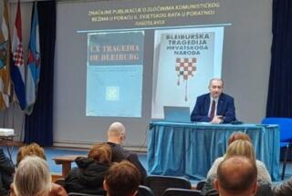 Dr. sc. Dražen Živić održao predavanje u sklopu obilježavanja Spomen-dana žrtvama komunističkog terora u Vukovaru – 12. travnja 1945. godine; Vukovar, 13. 4. 2026.