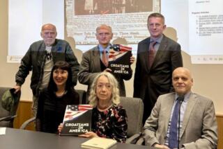U Institutu Pilar predstavljena knjiga Vladimira Novaka Croatians in America; Zagreb,12. 5. 2026.