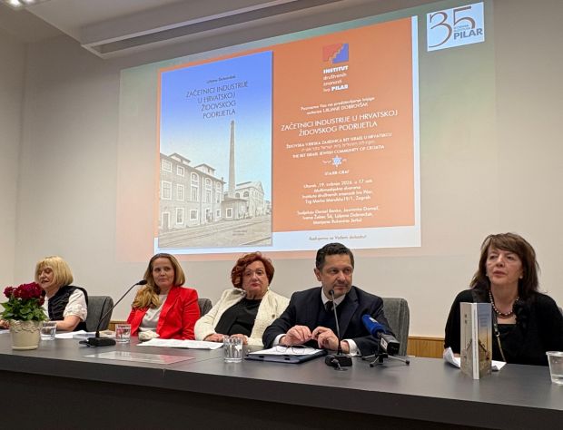 Presentation of the book Začetnici industrije u Hrvatskoj židovskog podrijetla / Pioneers of Industry in Croatia of Jewish Origin by Ljiljana Dobrovšak, PhD; Zagreb, 19/05/2026