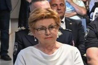 Dr. sc. Sandra Cvikić na svečanom predstavljanju monografije 5. gardijske brigade HV-a Sokolovi; Beli Manastir, 6. 5. 2026.