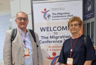 Dr. sc. Sandra Cvikić i dr. sc. Dražen Živić sudjelovali na The Migration Conference 2026; Bratislava, 2.-8. 9. 2026.