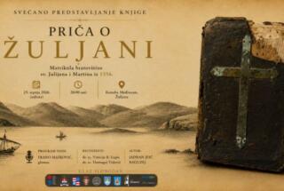 Dr. sc. Vinicije Lupis na predstavljanju monografije Priča o Žuljani; Žuljana, 25. 7. 2026.